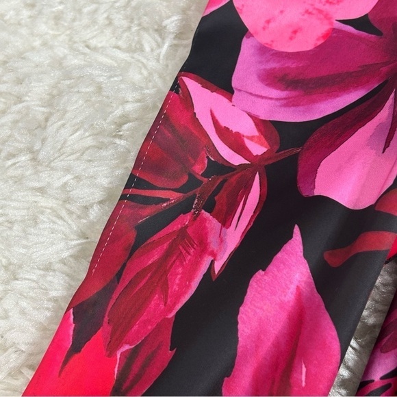 NBD Levigne Mini Wrap Style Dress in Dark Floral - Picture 16 of 16